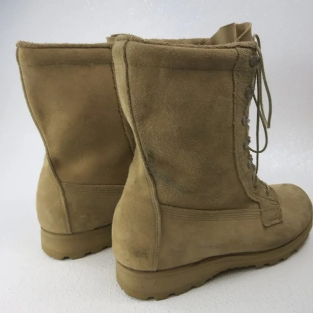Belleville Tactical Military Suede Boots Made in USA Men's Sz 9.5 R